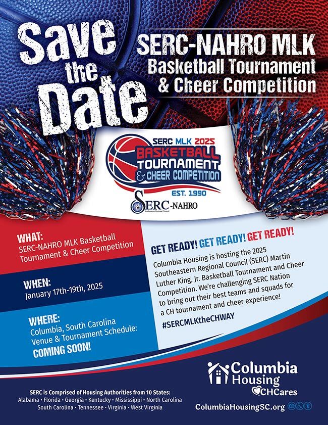 Basketball Tournament & Cheer Competition Flyer all info below flyer